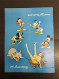 VTG 1950 Ice Capades Program 10th Anniversary Walt Disney Productions Souvenirs