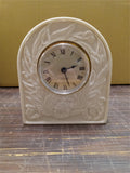 Lenox Trio Dome Mantel Shelf Clock/ Patriarch Clock & Georgian Embossed Vase