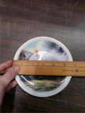Thomas Kinkade Moonlight Cottage Painter Of Light Teleflora Saucer And Cup Set
