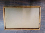 Vintage Michelob Beer Wood Framed Sign Black Gold Red Foil 17.5 in x 11.5 in