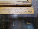 Vintage Michelob Beer Wood Framed Sign Black Gold Red Foil 17.5 in x 11.5 in