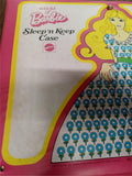 Pink Vintage World of Barbie Sleep n' Keep Case Mattel Original & Barbies 73-74