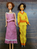 Pink Vintage World of Barbie Sleep n' Keep Case Mattel Original & Barbies 73-74