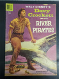 Vtg 1955 Walt Disney's Davy Crockett And The River Pirates Dell Color Comic #671