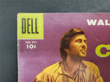 Vtg 1955 Walt Disney's Davy Crockett And The River Pirates Dell Color Comic #671