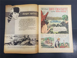 Vtg 1955 Walt Disney's Davy Crockett And The River Pirates Dell Color Comic #671