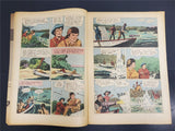 Vtg 1955 Walt Disney's Davy Crockett And The River Pirates Dell Color Comic #671
