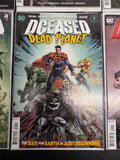 Lot of 6 DC Comic Books DCEASED Editions Batman Robin Joker Superman Poison Ivy