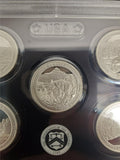 2011 United States Mint Silver Proof Set W/Cert. Of Auth. & Specs Coin Col. VF