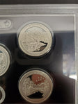2011 United States Mint Silver Proof Set W/Cert. Of Auth. & Specs Coin Col. VF