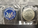 Vtg '71 Eisenhower Uncirculated Silver Dollar Coin in U.S. Mint Protective Case