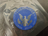 Vtg '73 Eisenhower Uncirculated Silver Dollar Coin in U.S. Mint Protective Case
