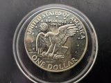 Vtg 1974-S President Dwight D. Eisenhower Silver Dollar Coin Collectible US Mint