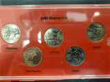 1999-2009 Denver Mint Edition State Quarter Collections Coins W/Cert. Of Auth VF