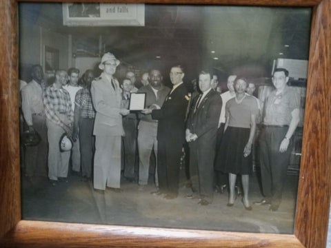 Official Photograph Philadelphia Naval Shipyard May 04,1961 Employee Award