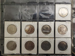 Vtg Lot 81 JFK Half Dollar Coins Including Proofs 1971-1998 Starter Collection