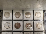 Vtg Lot 81 JFK Half Dollar Coins Including Proofs 1971-1998 Starter Collection