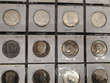 Vtg Lot 81 JFK Half Dollar Coins Including Proofs 1971-1998 Starter Collection