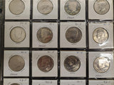 Vtg Lot 81 JFK Half Dollar Coins Including Proofs 1971-1998 Starter Collection