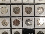 Vtg Lot 81 JFK Half Dollar Coins Including Proofs 1971-1998 Starter Collection