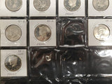 Vtg Lot 81 JFK Half Dollar Coins Including Proofs 1971-1998 Starter Collection