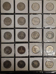 Vtg Lot 81 JFK Half Dollar Coins Including Proofs 1971-1998 Starter Collection