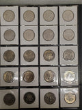 Vtg Lot 81 JFK Half Dollar Coins Including Proofs 1971-1998 Starter Collection