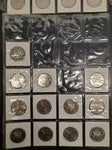 Vtg Lot 81 JFK Half Dollar Coins Including Proofs 1971-1998 Starter Collection