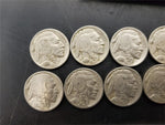 Vtg Lot 40 Coins Buffalo Nickels Mixed Readable Dates US Mint 1920s-1930s Collec