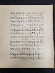 VTG Irish Sheet Music In The Vales Of Killarney Love Song to Ireland Antique