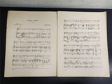 Antique 1903 Rudyard Kipling Mother O' Mine Song & Poem Sheet Music Frank Tours