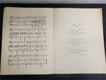 Antique 1903 Rudyard Kipling Mother O' Mine Song & Poem Sheet Music Frank Tours