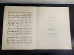 Antique 1903 Rudyard Kipling Mother O' Mine Song & Poem Sheet Music Frank Tours