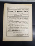Antique 1903 Rudyard Kipling Mother O' Mine Song & Poem Sheet Music Frank Tours