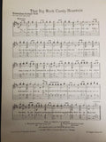 Vtg 1935 Calumet Rare Sheet Music Big Rock Candy Mountain Hawaiian Guitar Solo