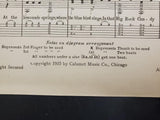 Vtg 1935 Calumet Rare Sheet Music Big Rock Candy Mountain Hawaiian Guitar Solo