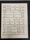 Vtg 1935 Rock Me To Sleep In My Rocky Mountain Home Hawaiian Guitar Sheet Music