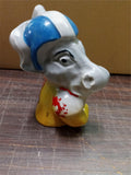 Vintage Football Political Donkey Decanter EMPTY Jim Beam Regal China 1972