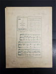 Antique 1907 Sheet Music Rudyard Kipling On The Road To Mandalay Phonograph Pd.