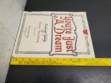 Vtg 1919 Antique Sheet Music Your Just A Dream Words & Melody By Tommy Armstrong