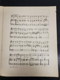 Antique 1916 WW1 Era Sheet Music We'll All Go Hame The Same Way William Morris