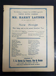Antique 1916 WW1 Era Sheet Music We'll All Go Hame The Same Way William Morris