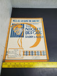 Antique 1916 WW1 Era Sheet Music We'll All Go Hame The Same Way William Morris