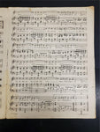Antique WW1 1918 Sheet Music Just A Baby Prayer at Twilight Her Daddy Over There
