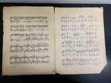 Antique 1901 Turn of The Century Sunbeams & Shadows Sheet Music Collectible Rare