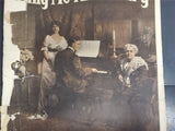 Pre-WW1 Antique 1913 Sheet Music Sing Me The Rosary Sweetest Song of all Collect