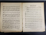 Pre-WW1 Antique 1913 Sheet Music Sing Me The Rosary Sweetest Song of all Collect