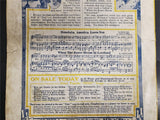 Antique 1917 WW1 Sheet Music Latest Song & Trot Craze-Hawaiian Butterfly Rare