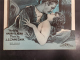 Vtg 1925 Sheet Music Neapolitan Nights Theme Song Fazil Ch. Farrell Greta Nissen