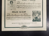 Vtg 1925 Sheet Music Neapolitan Nights Theme Song Fazil Ch. Farrell Greta Nissen